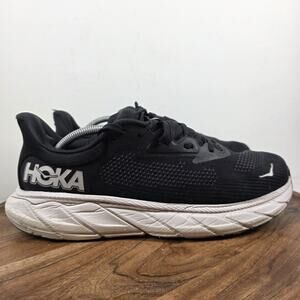 Hoka One One Arahi 7 Mens Black White Size 11 2E Wide Running Shoes 1147870 BWHT